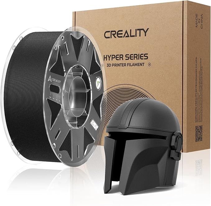 Creality PPA-CF 3D Printer Filament, 1kg, High-Performance Nylon with 15% Carbon Fiber, Black by Creality