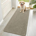 OLANLY Dog Door Mat for Muddy Paws 70x32, Absorbs Moisture and Dirt, Absorbent Non-Slip Washable Doormat, Quick Dry Chenille Mud Mat, Entry Indoor Entryway Carpet for Inside Floor, Warm Taupe by OLANLY