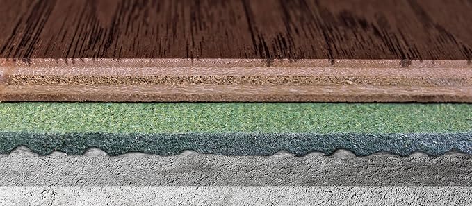 Wood Fiber Flooring Underlayment, 6mm (1/4 Inch) Thickness - 150 Sq Ft, Natural Soundproofing Insulation, for Laminate, Vinyl, LVT, LVP, or Hardwood - Image 6