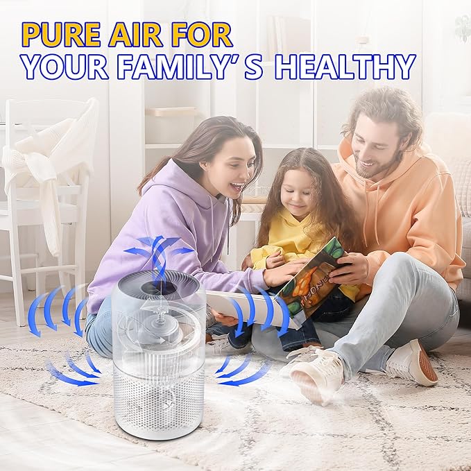 Core 300 Replacement Filter for LEVOIT Core 300S and Core 300-P Air Purifier, 3-in-1 H13 True HEPA Filter Replacement, Compared to Part # Core 300-RF, 2 Pack, White, By Improvedhand - Image 11
