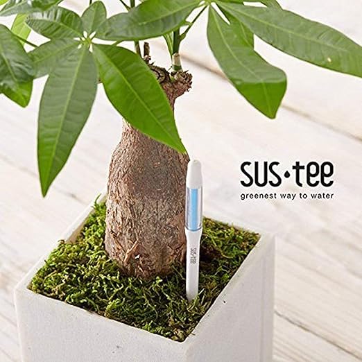 IPPINKA Sustee Aquameter, White, Small, Bundle of 12, Soil Moisture Meter for Potted Plants - Plant Water Sensor (Refillable Style) - Image 7