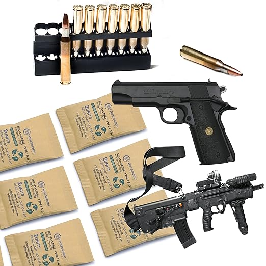 Kraft Clay Desiccants Packs for Safe, 66 Gram 180 Pack Dehumidifier for Gun Safe, Military Grade Moisture Absorbers, Conforms to MIL-D-3464E Type I & II Absorbents - Image 5