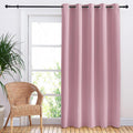 NICETOWN Bedroom Blackout Curtain Panel, 1 Panel, 70 x 84 inch, Rouge Pink, Privacy Window Thermal Insulated Blackout Drape/Drapery for Loft, Guestroom by NICETOWN