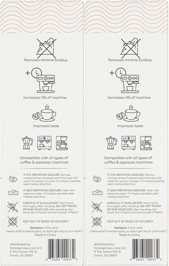 Descaler for Delonghi Espresso Machine, Keurig, Breville, Nespresso, and All Other Espresso Makers | Liquid Descaling Solution Removes Deposits for Cleaner Coffee (2 500ml bottles, 4 uses per bottle) - Image 2