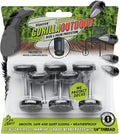 Slipstick Gorilla Outdoor Adjustable Furniture Levelers (8 Pack) Weatherproof Screw in Leg Glides for Chairs, Tables, and Outdoor Furniture Feet (Berber Glide, ¼”-20 BSW Thread) by Slipstick
