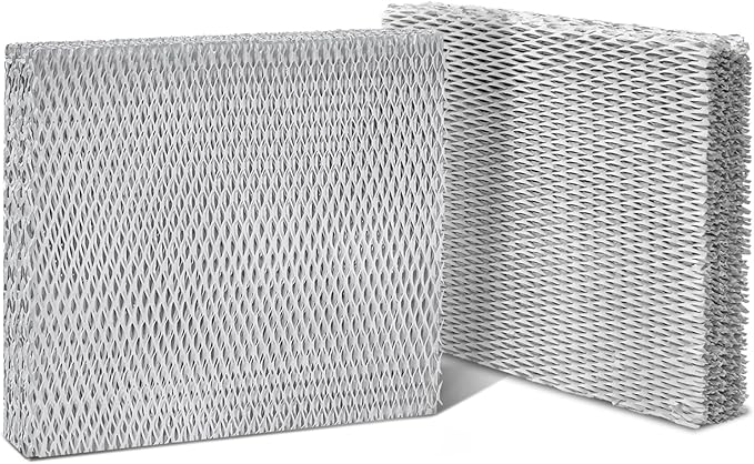 35 Water Panel Humidifier Filter Pad Replacement for Aprilaire 600 600A 600M 700 700A 700M 760 760A 768 350 360 560 560A 568 Whole House Humidifiers; Furnace Humidifier Filter(2 Pack Aluminum Mesh) by Alocs