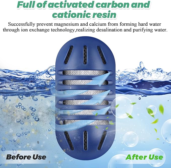 Techecook 10Pack Demineralization Cartridge Fit for HoMedics Ultrasonic Humidifier Demineralization Cartridge Filter UHE-HDC4, Eliminate White Mist|Prevent Hard Water Build-Up|Filter Mineral Deposits - Image 4