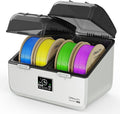Creality Space Pi X4L Filament Dryer, 4 Spools 3D Printer Filament Dehydrator with Dual Independent Heating Chambers, 75°C High Temp & Smart Drying Box, Moisture-Proof Storage for PLA,PETG,TPU,ABS,etc by YOOPAI