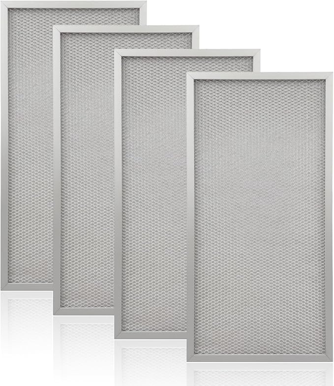 4 Pack MERV-8 Filter Replacement Set Compatible with AlorAir Basement Dehumidifiers Sentinel HD55 Sentinel HDi65 by Unknown