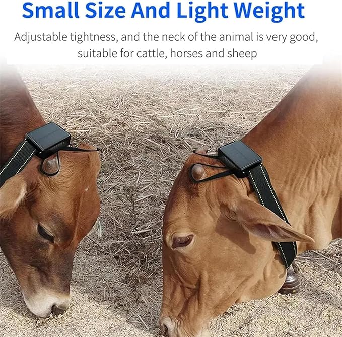 Animal Tracker, Solar GPS Locator Device for Cattle, Sheep, Goats and Horses, Real-time Positioning/Waterproof - Image 2