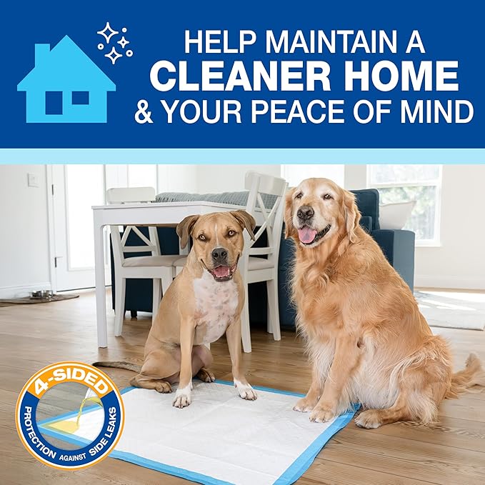 Four Paws Wee-Wee Superior Performance Unscented Extra-Large Pee Pads for Dogs & Puppies, Quilted Leak-Proof Dog Housebreaking Potty Training Floor Protection, 28" x 34", 40 Count - Image 9