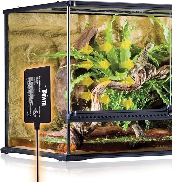 iPower 4"x7" Reptile Heat Mat Under Tank Terrarium Heater Warmer Heating Pad, Digital Thermometer and Hygrometer with Temperature and Humidity Probe for Amphibian Pet and Small Animals - Image 13