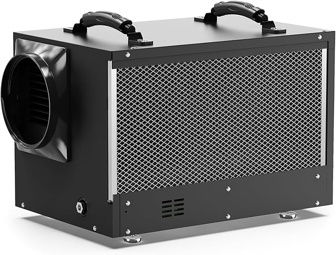 ALORAIR 120 PPD Commercial Dehumidifiers with Pump and Hose, Crawl Space Basement dehumidifier, Industry Water Damage Unit, Compact, Portable, Auto Defrost, Memory Starting - Image 8