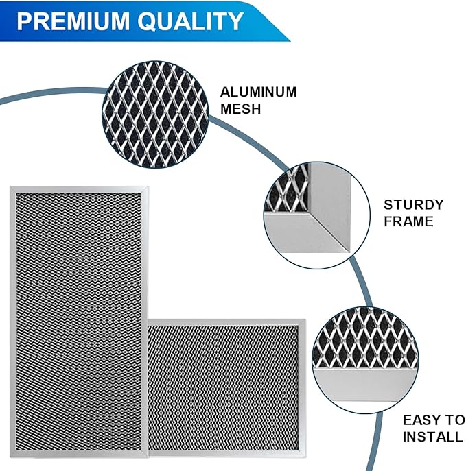 4 Pack MERV-8 Filter Replacement Set Compatible with AlorAir Crawlspace Dehumidifier HD55S/HDi65S/Sentinel HD55/Sentinel HDi65 - Image 3
