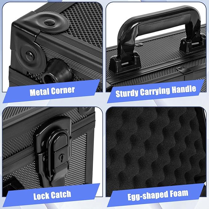 Toploader Storage Box for 3" x 4" 35pt Rigid Card, Top Loader Cards Hard Carrying Case, Sports Card Storage Boxes for Trading Cards, Top Loaders Holder (Holds 600+ Toploaders) - Image 3