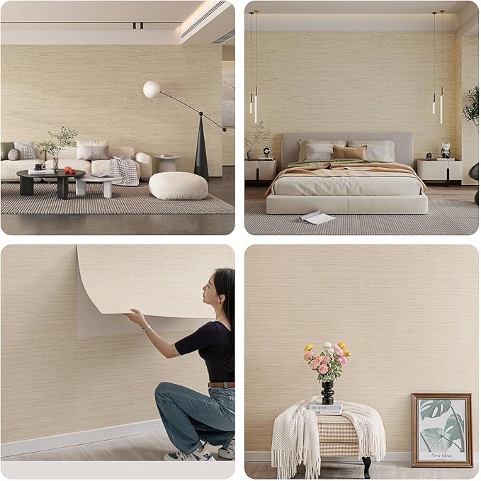 3D Wall Panels Peel and Stick – 15.7"x110" PVC Faux Travertine Texture, Self Adhesive Waterproof Wall Covering, DIY Accent Wall, Sofa Background Backsplash & Modern Home Decor, Covers 12 sq.ft - Image 4