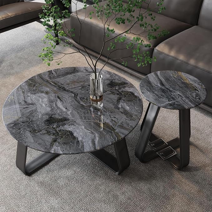 CRE8TIVE Glossy Dark Grey Gold Marble Countertop Contact Paper Peel and Stick Wallpaper Removable Self Adhesive Marble Peel and Stick Countertops Waterproof Kitchen Wallpaper 12"W x 354"L - Image 5