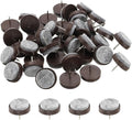 PATIKIL 28 mm Nail-on Felt Pads, 72 Pcs Round Felt Furniture Sliders Pads Heavy Duty Floor Protectors for Wooden Chair Sofa Cabinet Table Leg Feet Hardwood Floors, Brown by PATIKIL