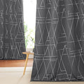 NICETOWN Blackout Curtains for Living Room - Foil Printed Shiny Stripes Pattern Thermal Insulated Blackout Drapes for Bedroom Kitchen Loft Cafe Window (2 Panels, 52" Wide by 63" Long) by NICETOWN