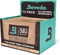 Boveda 58% Two-Way Humidity Control Packs For Storing 1 lb – Size 67 – 12 Pack – Moisture Absorbers for Storage Containers – Humidifier Packs – Individually Wrapped Hydration Packets by Boveda