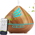 Essential Oil Scent Diffuser: 500ML Aroma Diffuser with Remote Control, Large Fragrance Aromatherapy Diffuser, Mist Humidifier with 14 Colors LED Lights and Auto-Off for Valentine's Day Gifts by JcrAsZZF