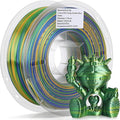 LANDU Silk PLA Filament 1.75mm 3D Printer Multicolor Filament Gradient Color Changing Filament 1kg (2.2lbs) Dimensional Accuracy +/- 0.07 mm Silk Candy by LANDU