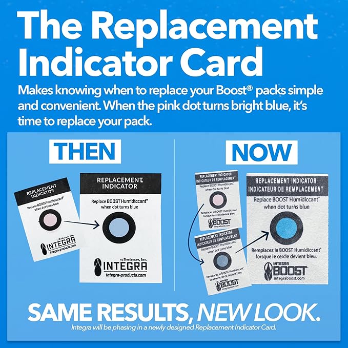 Integra Boost 62% RH, 2 Way Humidity Control Packs – 320g Size for Storing 5 lbs – Pack of 5 | Moisture Absorbers for Large Jars & Containers – Humidifier Packets for Herbs, Spices - Image 3