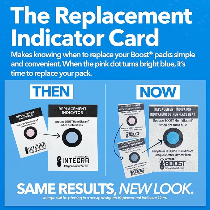 Integra Boost 55% RH Level - 4 Gram Size - Two-Way Humidity Control Pack - Incl. Replacement Indicator Cards - Food Storage & Herbs Moisture Balancer for Up to 1/2 oz (Pack of 20) - Image 3