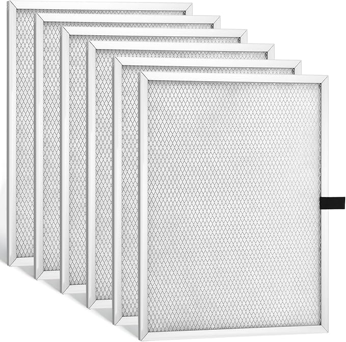 Upgraded 6 Pack MERV 8 Replacement Set Dehumidifier Filter Compatible with ALORAIR Commercial Storm LGR Extreme,Only Applicable to Storm LGR Extreme Dehumidifier, filter Size 12.2x 9.9 x 0.4 by YDATTH