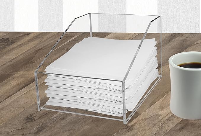 Marketing Holders Acrylic Photo Browsing Flip Bin Holds 5.75" Wide x 7.5" Deep CDs Prints Countertop Caddy for Stickers Postcards Greeting Cards and Art in Museums Retail Record Stores and Homes - Image 4