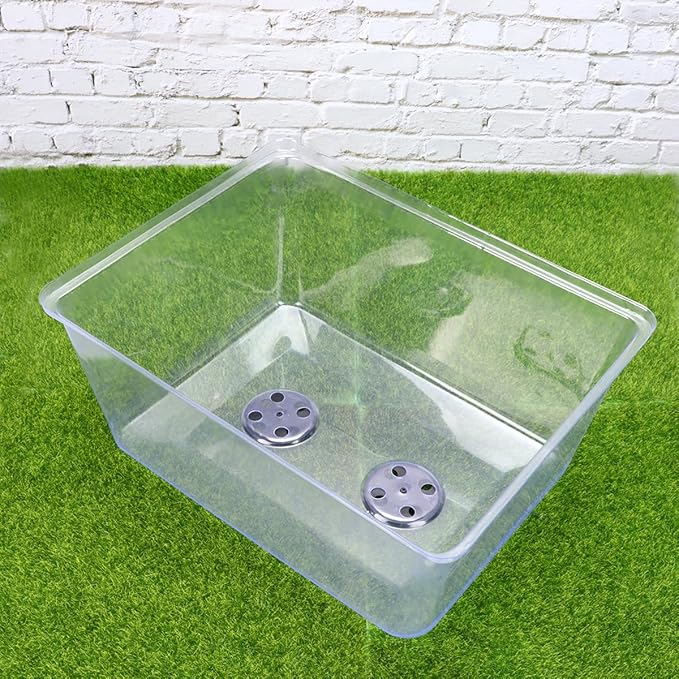 PRETYZOOM Elevated Lid for Starter Tray, Clear Plant Propagator Lids, Germination Tray Lid Started, Heightened Lids with Adjustable Humidity Vent (35x28x16cm) - Image 6