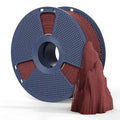 Marble PLA Filament 1.75mm, Natural-Like Texture, Less Brittle, 1kg(2.2lbs) SUNLU High Speed Rock PLA 3D Printer Filament, Brick Red by YOOPAI