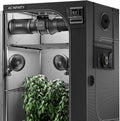 AC Infinity AI Grow System PRO 4x4, 4-Plant Kit w/WiFi App, Includes Dynamic Self Learning AI Controller, LM301H EVO LED Lighting, 2000D Mylar Tent w/Lab-Tested Reflectivity, Largest Zippered Window by ACInfinity