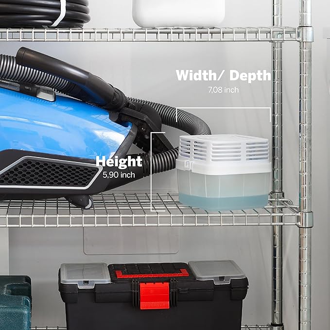 HUMYDRY Moisture Absorber Dehumidifier Device for Home, Premium Pack Of 1 Device of 15.9 Oz With 3 Pre-Measured Refills, Unscented Humidity Absorber For Closets, Bathroom and Medium Enclosed Spaces - Image 7