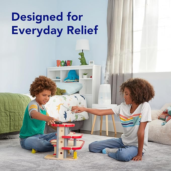 Vicks FilterFree Plus Cool Mist Plus Humidifier (VUL565), Medium Room –Filter-Free Cool Mist Humidifier for Baby, Kids and Adult Rooms, Works with Vicks VapoPads - Image 3