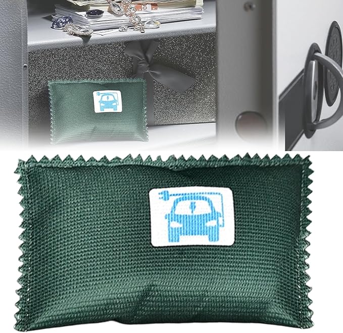 100g Desiccant Bag, Closet Dehumidifier Bags, Silica Gel Desiccant Moisture Absorbers, Wardrobe Car Interior Home Office Kitchen Bathroom Bedroom, Moisture Odor Control Durable Reusable (DD) - Image 2