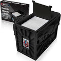 BCW Comic Bin, Black - Holds 150 Comics, Acid Free Storage and Organizer, Heavy Duty Plastic, Stackable, Includes Partition by BCW