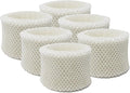 Multi-Pack 6 Pack Premium Paper Wick Filter Replacement for humidifier, Compatible Replacement for Honeywell HAC-504AW HAC-504, Protec WF2, BestAir HW500 by NATURAL+BREEZE