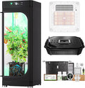 VGrow All-in-One Smart Grow Box, Professional System with Samsung LM301H EVO Grow Light, Advanced Circulation & Ventilation System, Irrigation, Nutrient, Magnetic Window for Indoor Hydroponics by VIVOSUN