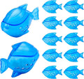 Funmit Humidifier Cleaning Fish, 12 Pack Humidifier Cleaner for Humidifiers and Fish Tanks, Purifies Water, Prevents Hard Water Build-Up, Reduces Scale, Blue by Funmit