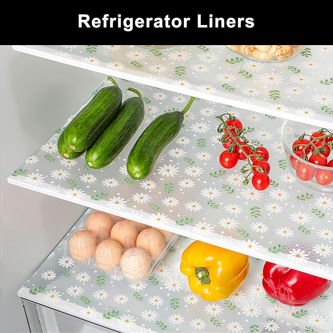 Cooyes Shelf Liner – Premium Non-Adhesive Cabinet & Drawer Liner for Kitchen – Waterproof Shelf Paper with Modern Pattern – Durable EVA Cabinet Mat – Easy to Cut （12" W x 240" L） - Image 5