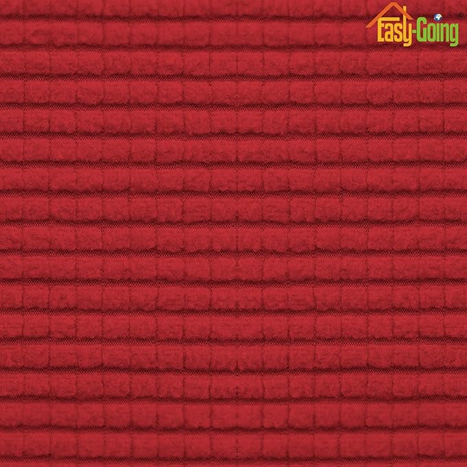 Easy-Going Stretch Chair Cushion Cover Sofa Cushion Furniture Protector Sofa Seat Sofa Slipcover Sofa Cover Soft Flexibility with Elastic Bottom(Chair Cushion, Christmas Red) - Image 6