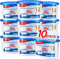 10 Pack Moisture Absorbers, 14 OZ Humidity Absorber Bucket, Moisture Absorbers for Closet, Dehumidifier Bucket for Wardrobes, Kitchens and Bathrooms, Fragrance Free Humidity Absorber by Unknown