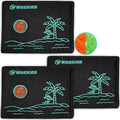 200g x 3pcs Rechargeable Desiccant Packs, Color Indicating Silica Gel Packets with Transparent Window, Moisture Absorbers,Reusable Dehumidifier Bags for Storage Safe Closet Basement Camera by Wisesorb