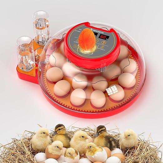 18 Incubators for Hatching Eggs with Automatic Egg Turning and Humidity Control Automatic Water Refill,Egg Candler Nature Right 360 Incubator Duck Quail Chick Turkey Hatching Incubator by Unknown