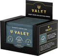 Valet 84% Two-Way Humidity Packs for Wood Containers, 12-Pack, 60g Each, Humidifier Pack Prevents Leaks and Controls Moisture with Natural Craft Paper Design by Valet