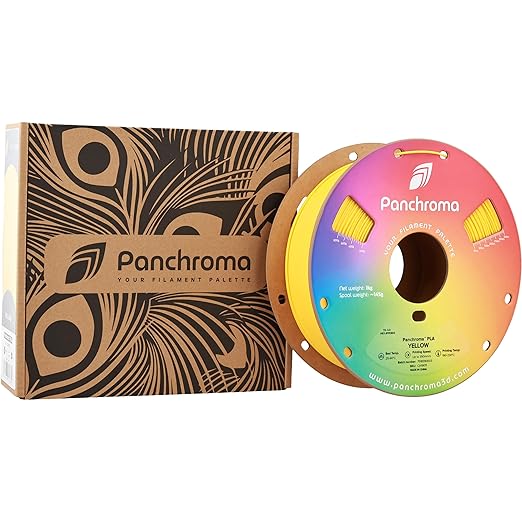 Panchroma PLA Yellow 3D Printer Filament, 1.75mm, 1kg Spool, Easy to Print, High Speed Printing, Tangle Free, AMS Compatible, Perfect for Toys, Decor, Miniatures, Models & Cosplay - Image 8