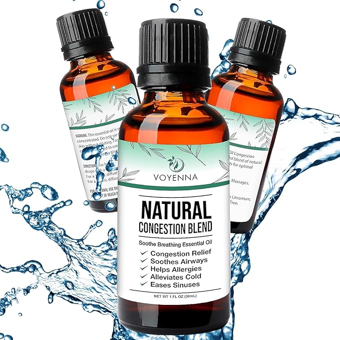 Essential Oil Breathe Blend for Diffuser, Humidifier, Aromatherapy & Rub with Peppermint & Eucalyptus Oils | for Headache, Allergy & Congestion - Image 6