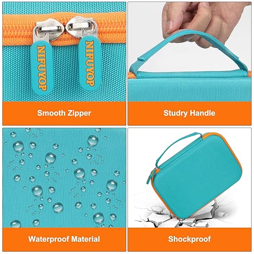 Case for 3Doodler Start+ Essentials (2023,2024) 3D Pen Set for Boy & Girls, Art Activity Set Storage for Educational STEM, Carrying Case for 3D Printing Filament Refill and USB Cable (Box Only) - Image 6
