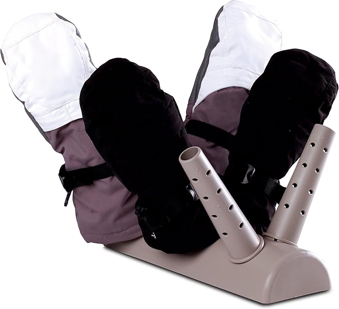 Green Glove Dryer for Hats, Gloves, Shoes & More (Eco Dryer Tan W/2 Extension Nozzles) - Image 3